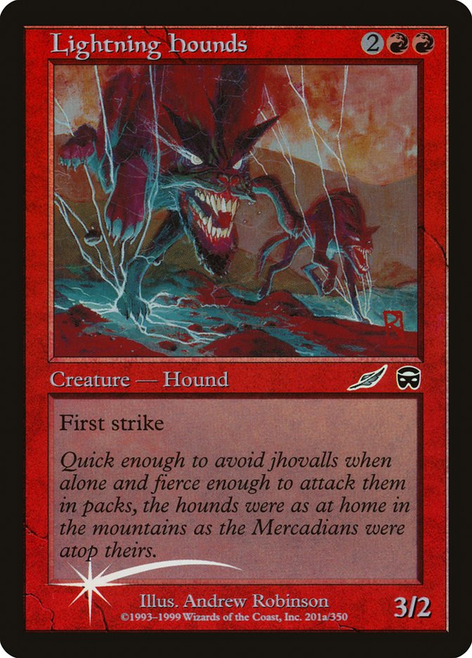 Lightning Hounds [Media Promos] | Webway Games