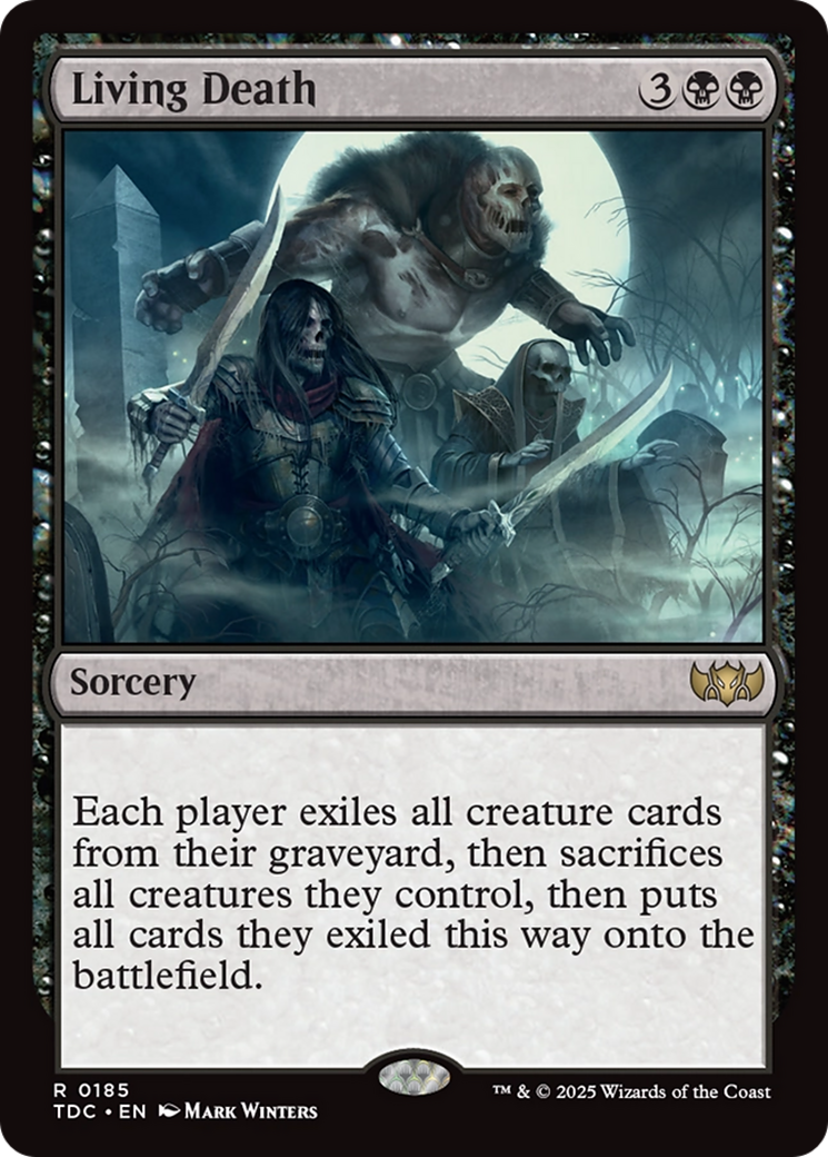 Living Death [Tarkir: Dragonstorm Commander] | Webway Games