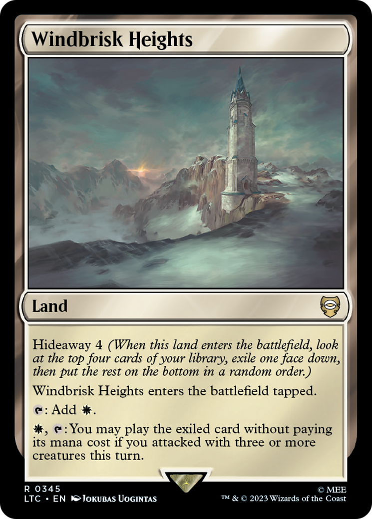 Windbrisk Heights [The Lord of the Rings: Tales of Middle-Earth Commander] | Webway Games