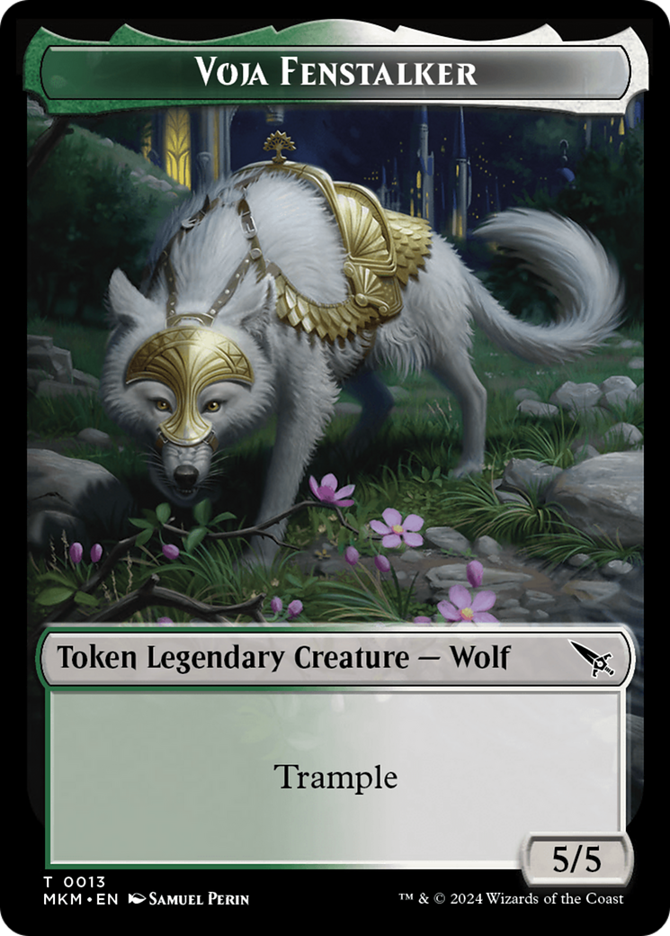 Thopter (0020) // Voja Fenstalker Double-Sided Token [Murders at Karlov Manor Tokens] | Webway Games