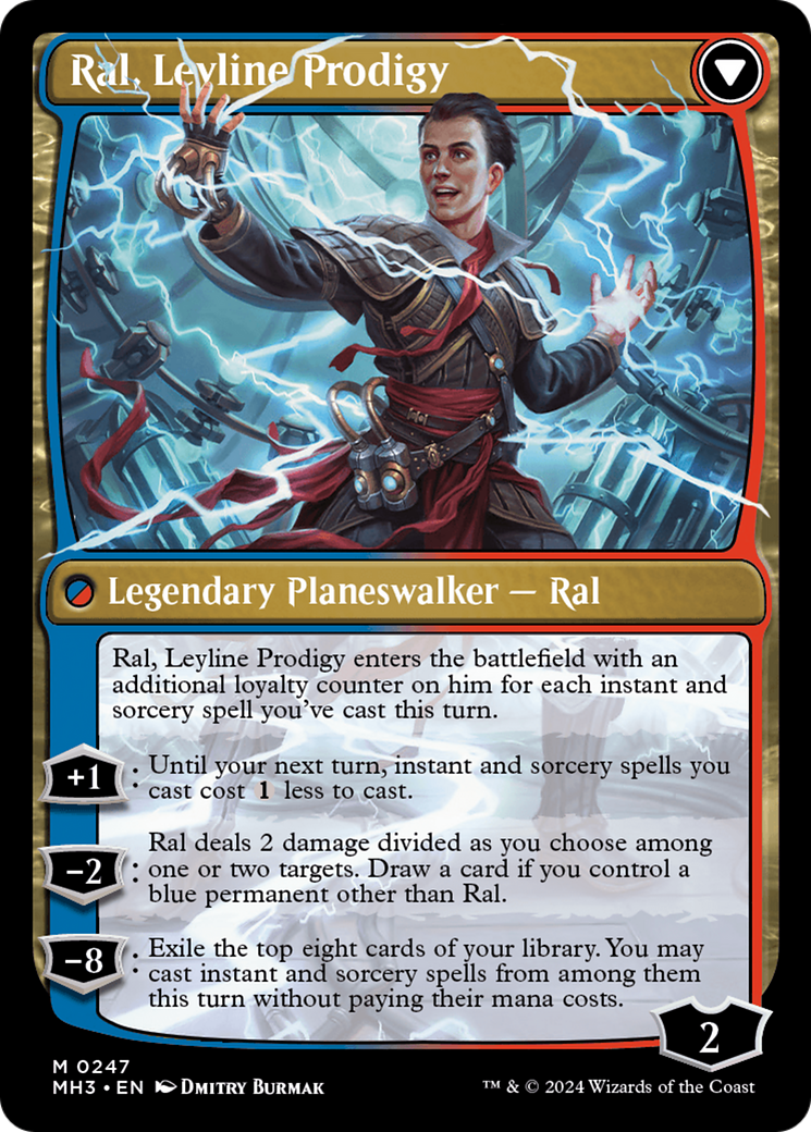 Ral, Monsoon Mage // Ral, Leyline Prodigy [Modern Horizons 3] | Webway Games
