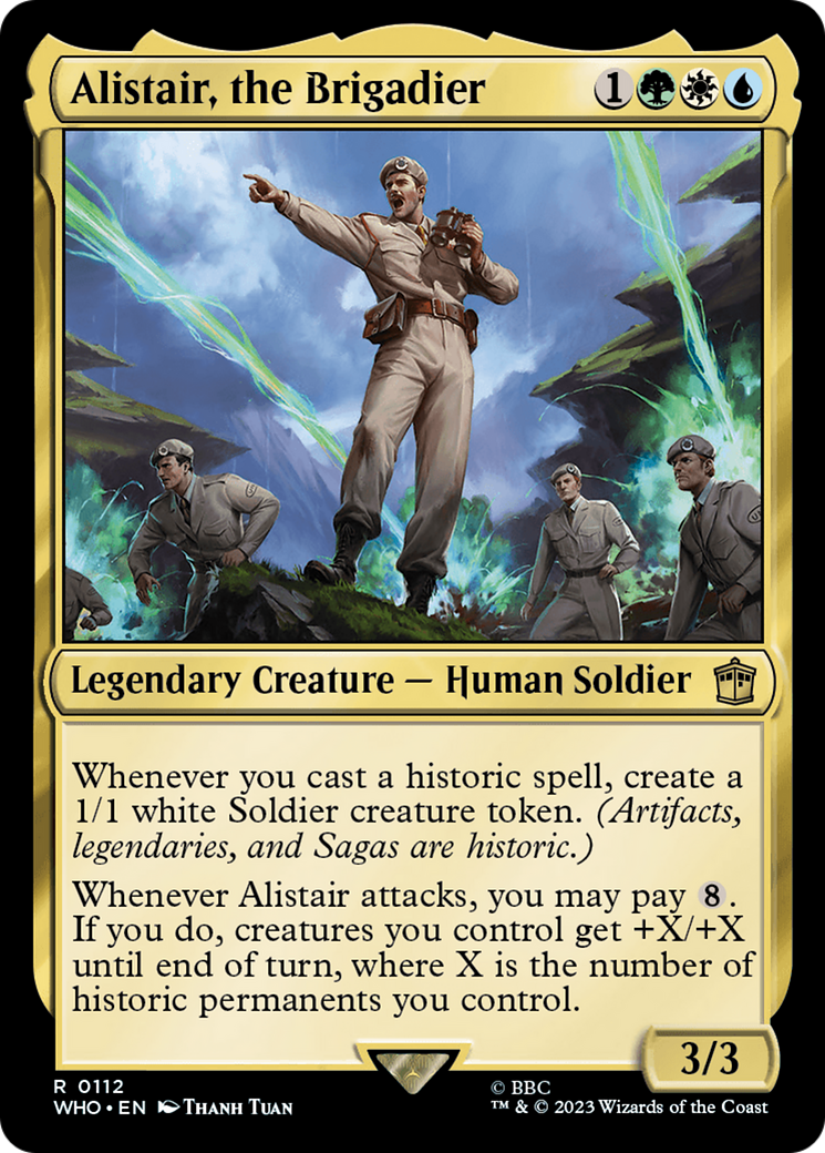 Alistair, the Brigadier [Doctor Who] | Webway Games