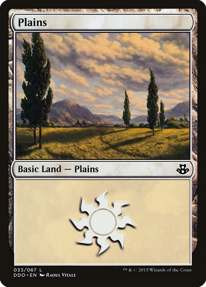 Plains (33) [Duel Decks: Elspeth vs. Kiora] | Webway Games