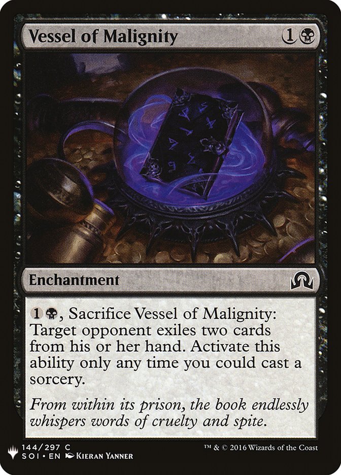 Vessel of Malignity [Mystery Booster] | Webway Games