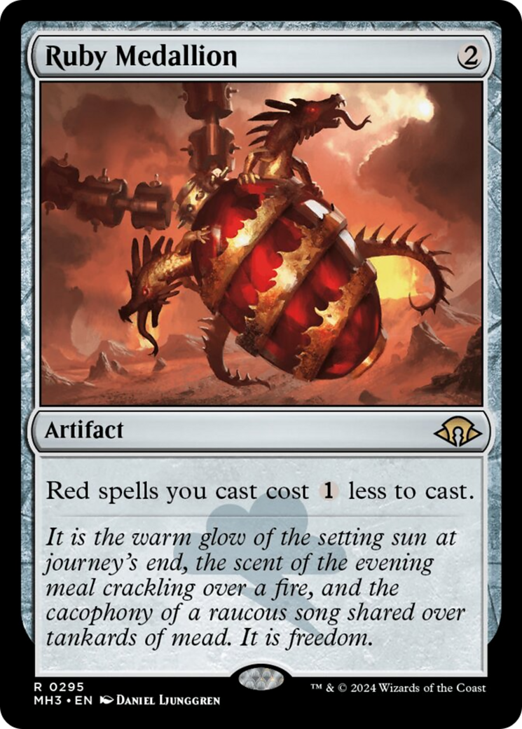 Ruby Medallion [Modern Horizons 3] | Webway Games