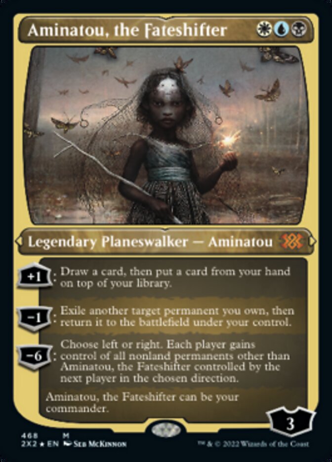 Aminatou, the Fateshifter (Foil Etched) [Double Masters 2022] | Webway Games