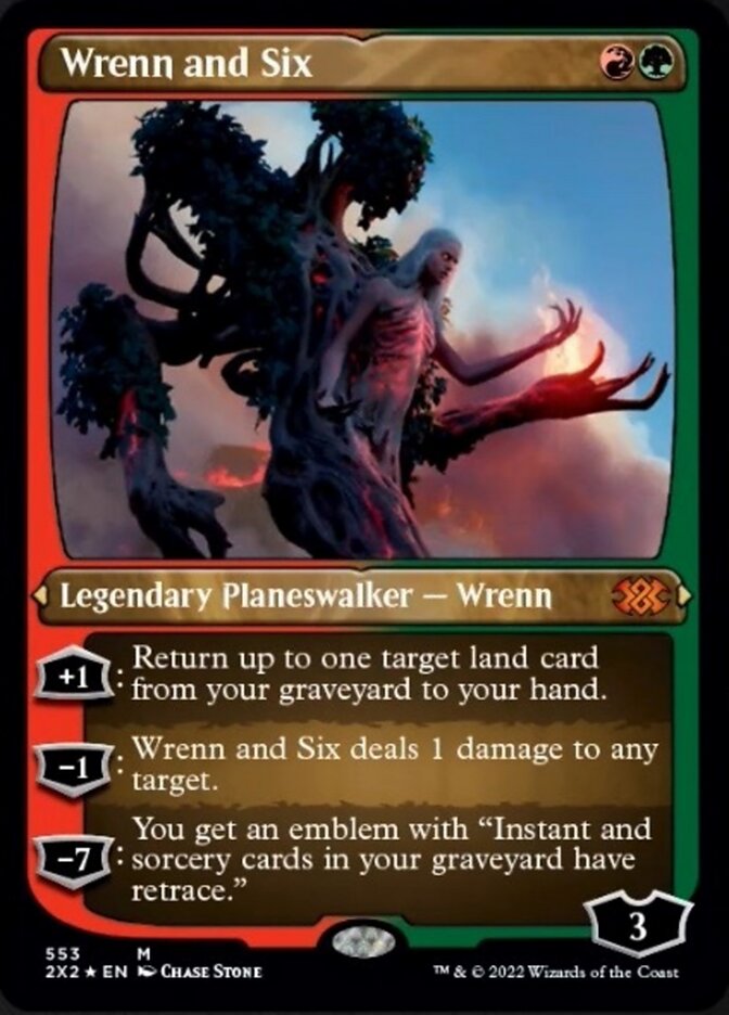 Wrenn and Six (Foil Etched) [Double Masters 2022] | Webway Games