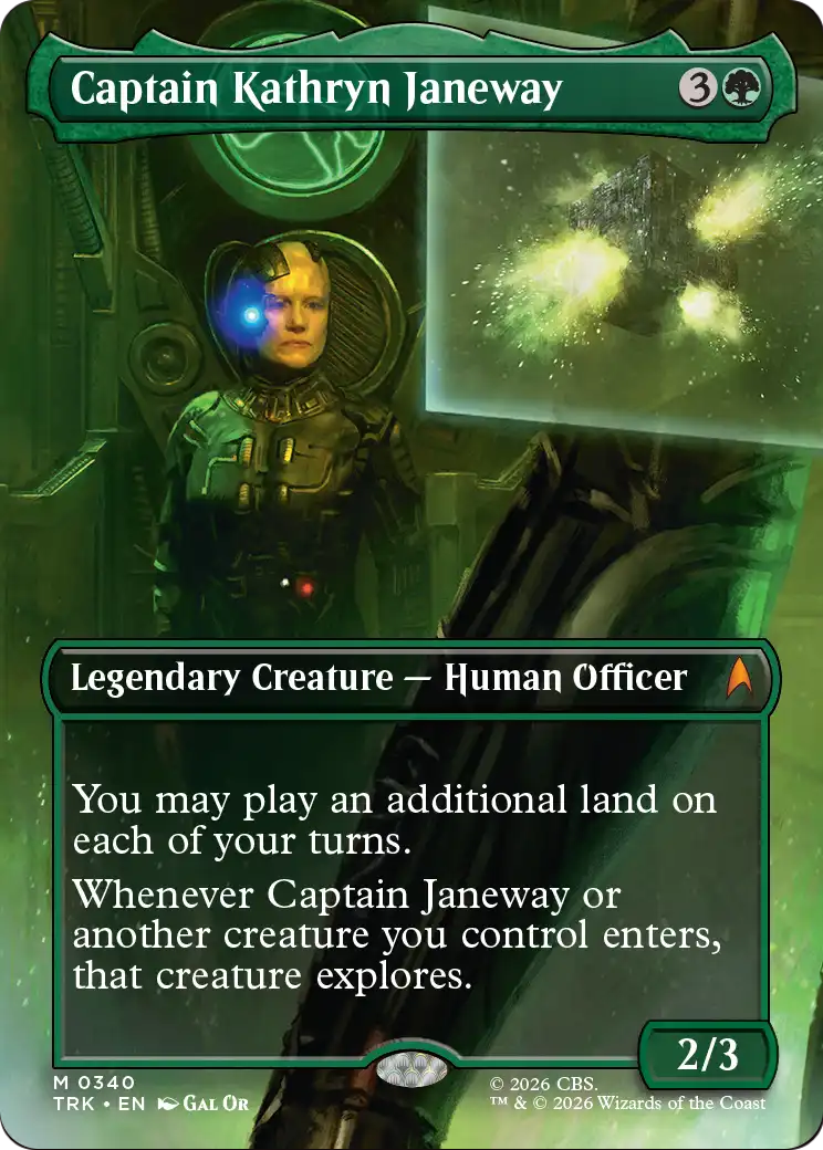 Captain Kathryn Janeway (Borderless) [Star Trek] | Webway Games