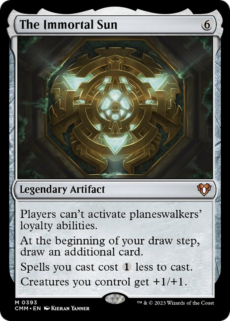 The Immortal Sun [Commander Masters] | Webway Games