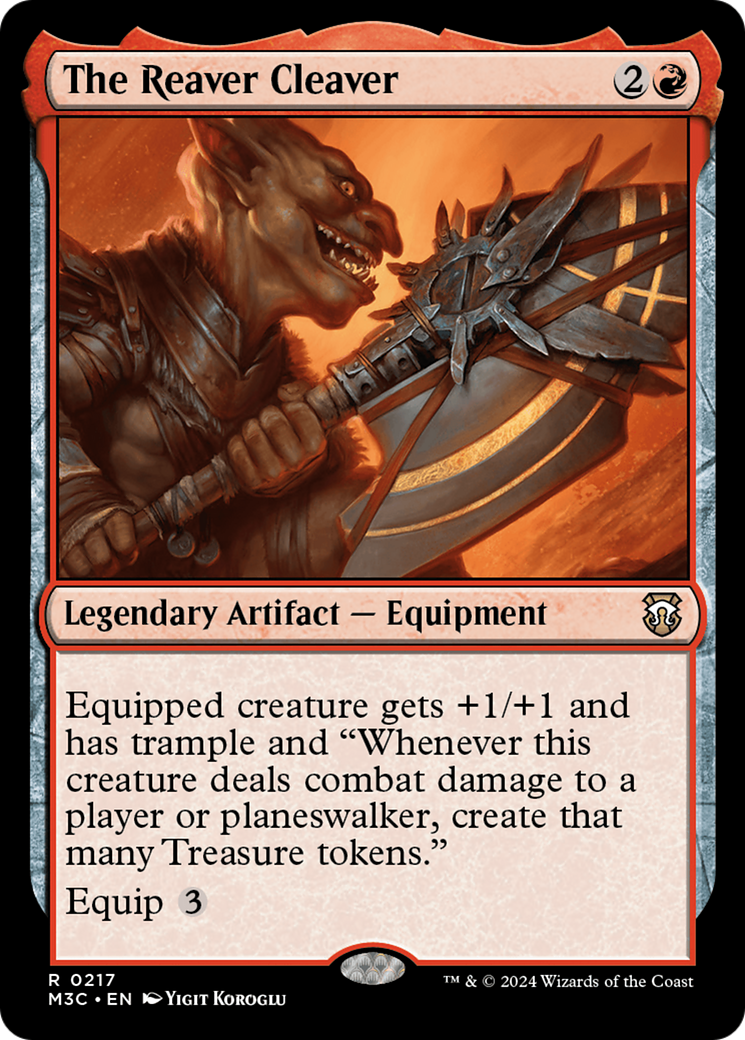 The Reaver Cleaver (Ripple Foil) [Modern Horizons 3 Commander] | Webway Games