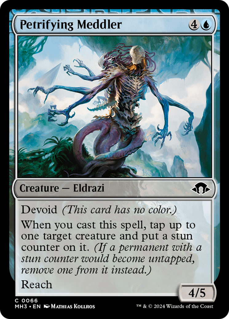 Petrifying Meddler [Modern Horizons 3] | Webway Games