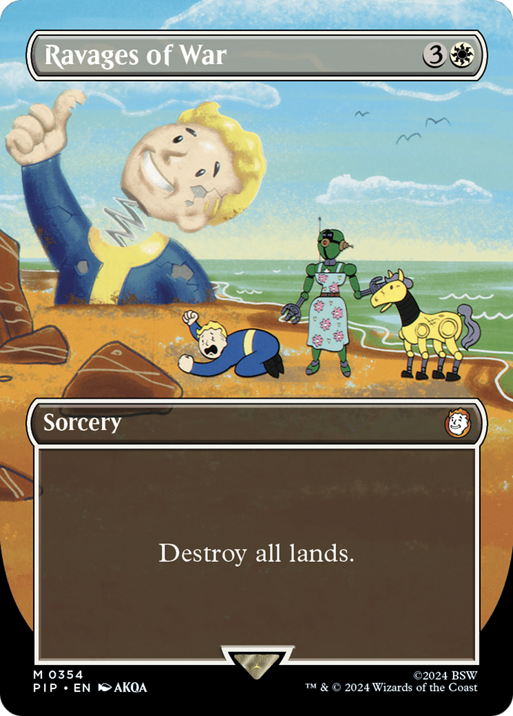 Ravages of War (Borderless) [Fallout] | Webway Games