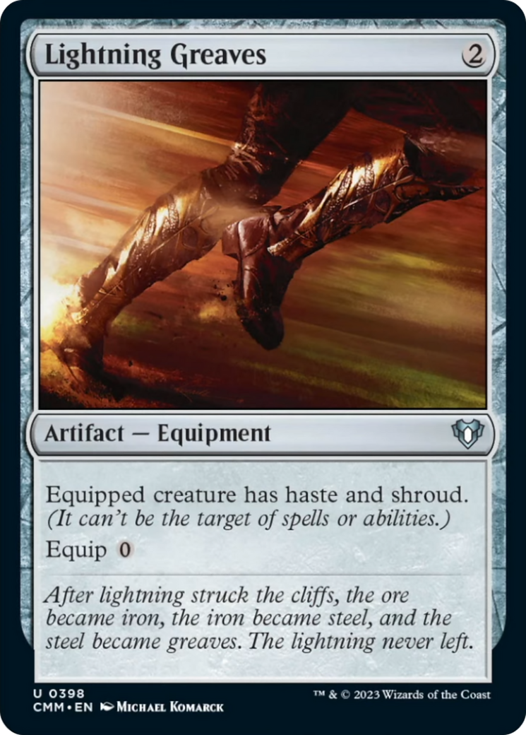 Lightning Greaves [Commander Masters] | Webway Games
