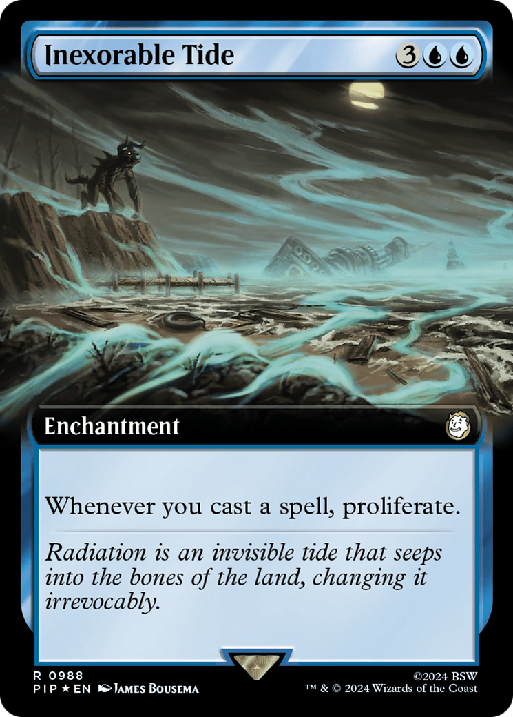 Inexorable Tide (Extended Art) (Surge Foil) [Fallout] | Webway Games