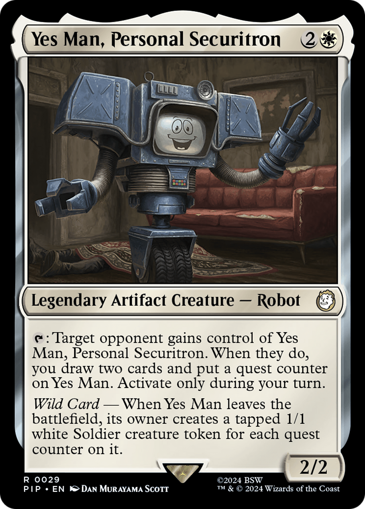 Yes Man, Personal Securitron [Fallout] | Webway Games