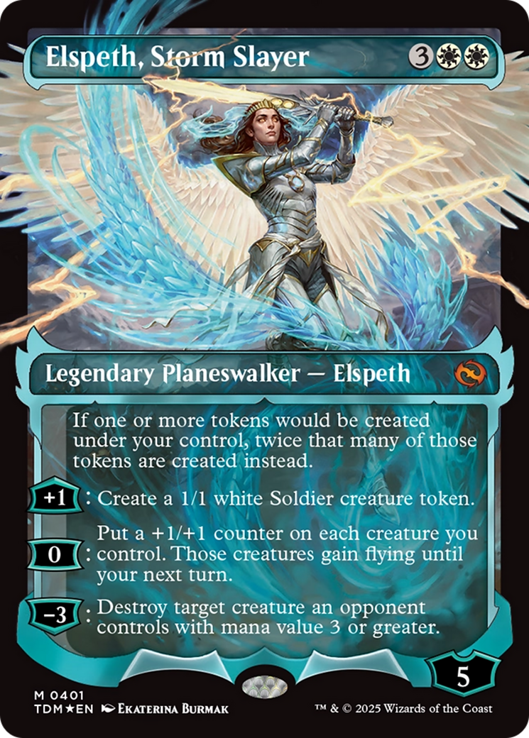 Elspeth, Storm Slayer (Showcase) [Tarkir: Dragonstorm] | Webway Games