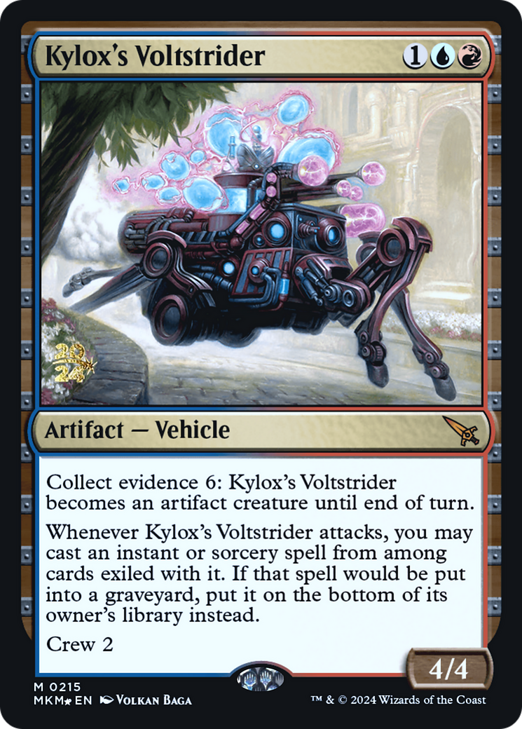 Kylox's Voltstrider [Murders at Karlov Manor Prerelease Promos] | Webway Games