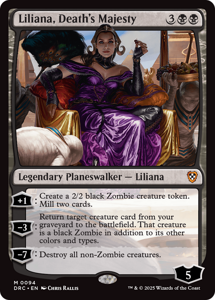 Liliana, Death's Majesty [Aetherdrift Commander] | Webway Games