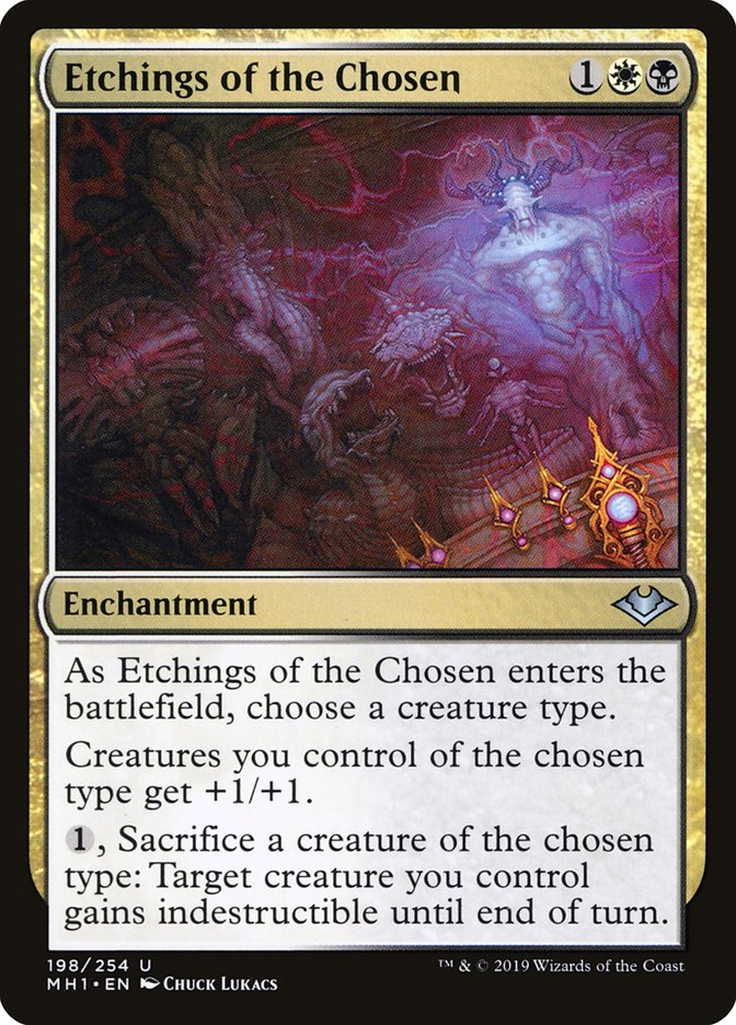 Etchings of the Chosen [Modern Horizons] | Webway Games