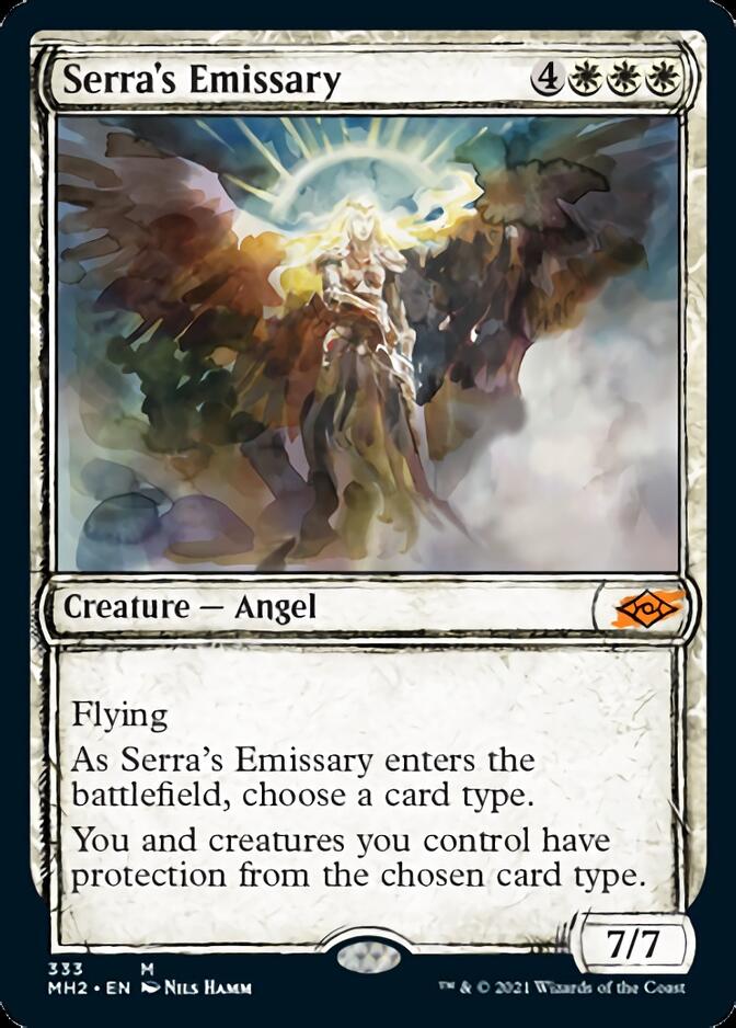 Serra's Emissary (Sketch) [Modern Horizons 2] | Webway Games