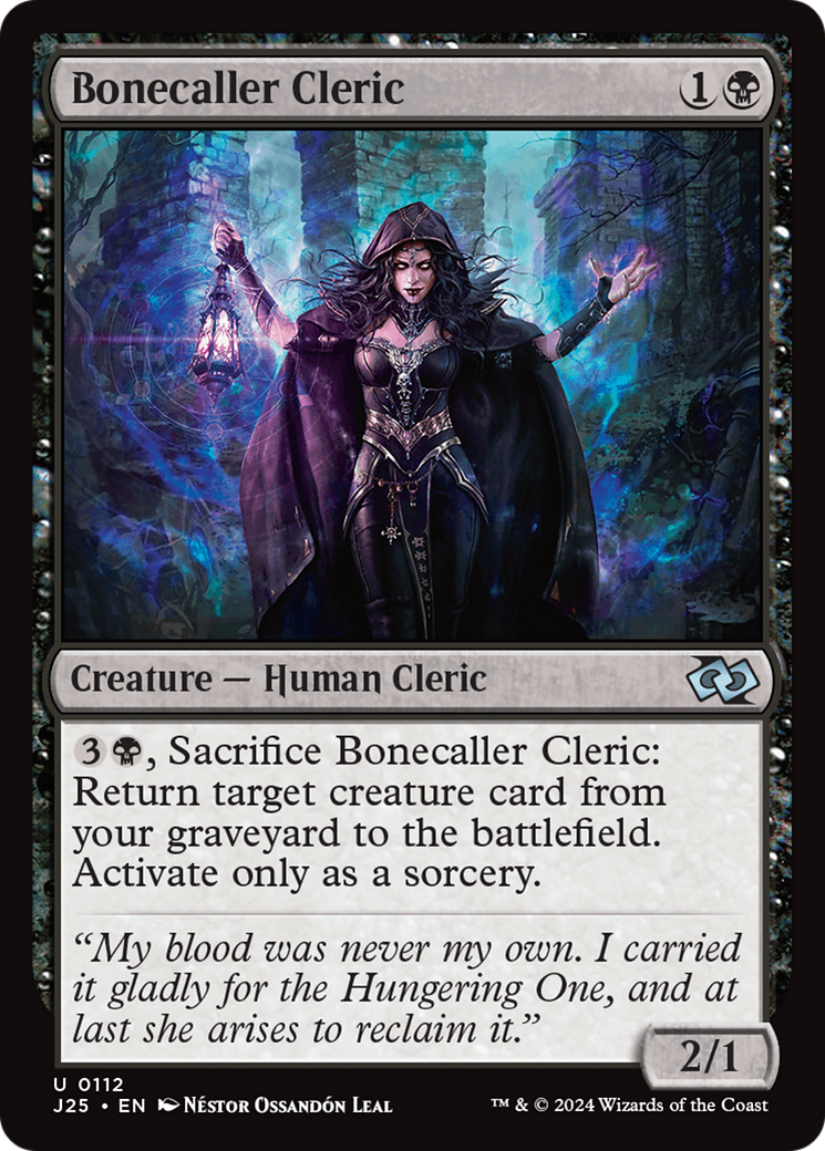 Bonecaller Cleric [Foundations Jumpstart] | Webway Games