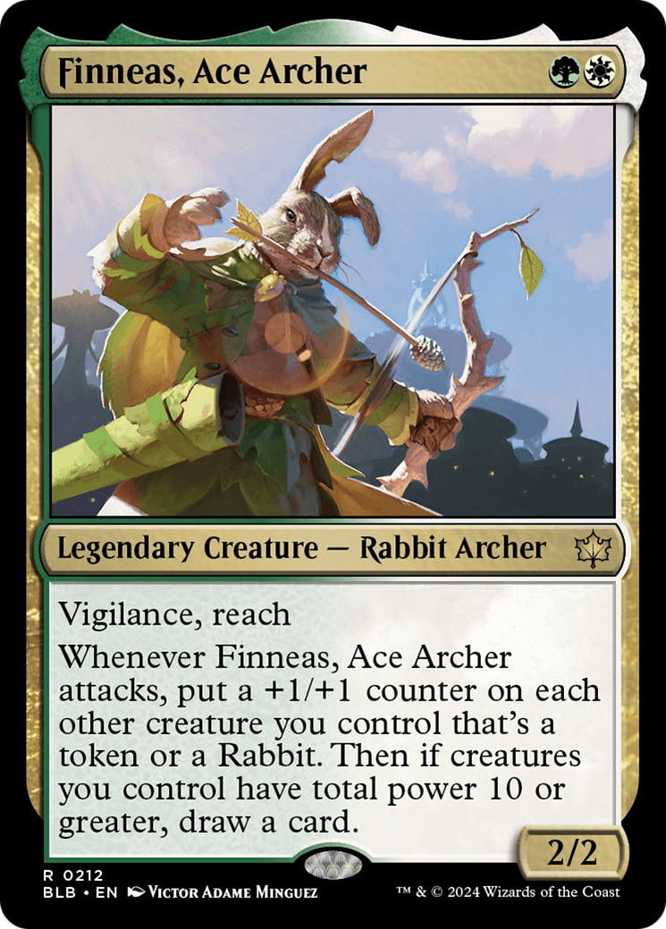 Finneas, Ace Archer [Bloomburrow] | Webway Games
