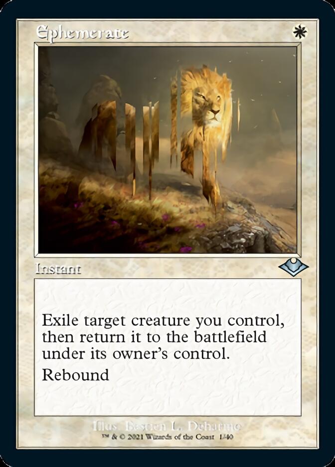 Ephemerate (Retro Foil Etched) [Modern Horizons] | Webway Games