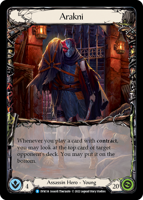 Arakni [DYN114] (Dynasty)  Rainbow Foil | Webway Games