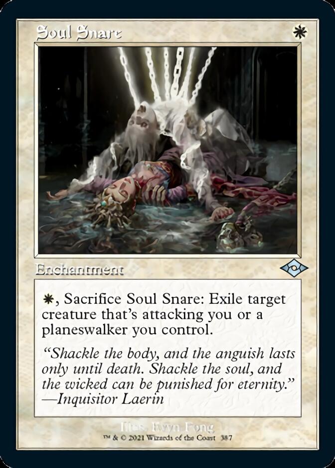 Soul Snare (Retro Foil Etched) [Modern Horizons 2] | Webway Games