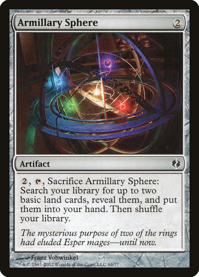 Armillary Sphere [Duel Decks: Venser vs. Koth] | Webway Games