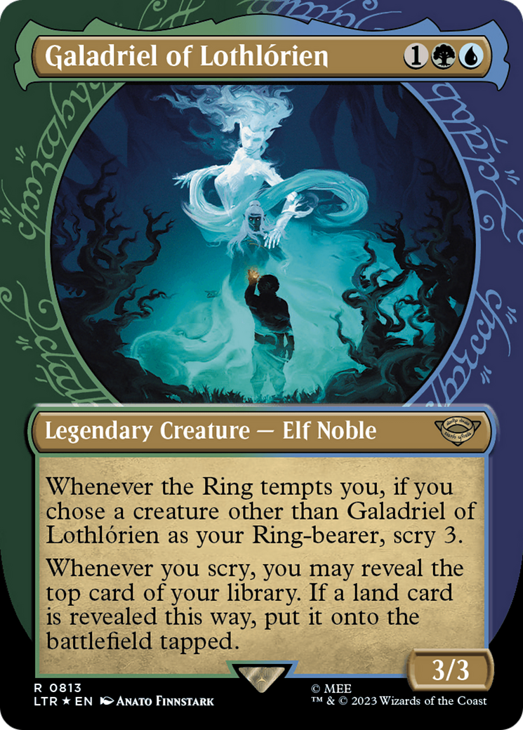 Galadriel of Lothlorien (Showcase) (Surge Foil) [The Lord of the Rings: Tales of Middle-Earth] | Webway Games