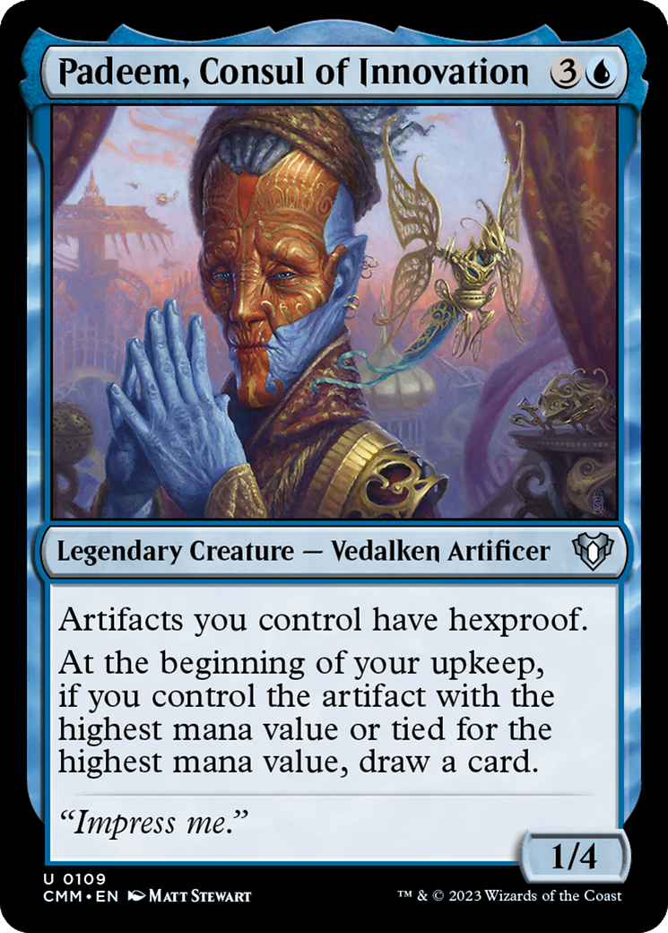 Padeem, Consul of Innovation [Commander Masters] | Webway Games