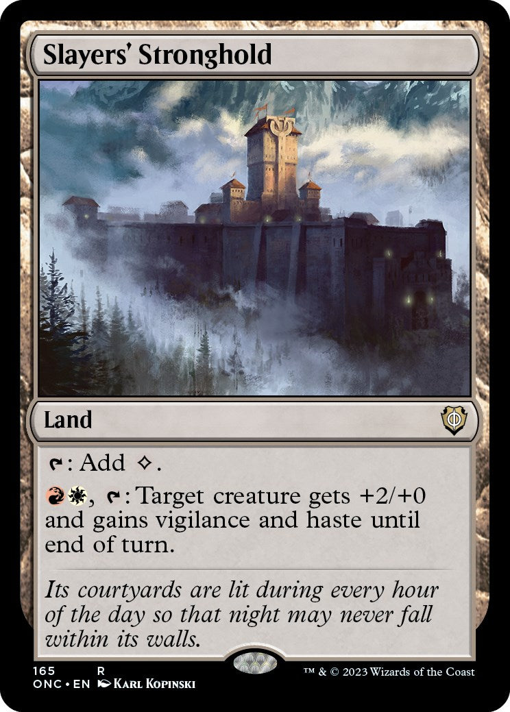 Slayers' Stronghold [Phyrexia: All Will Be One Commander] | Webway Games