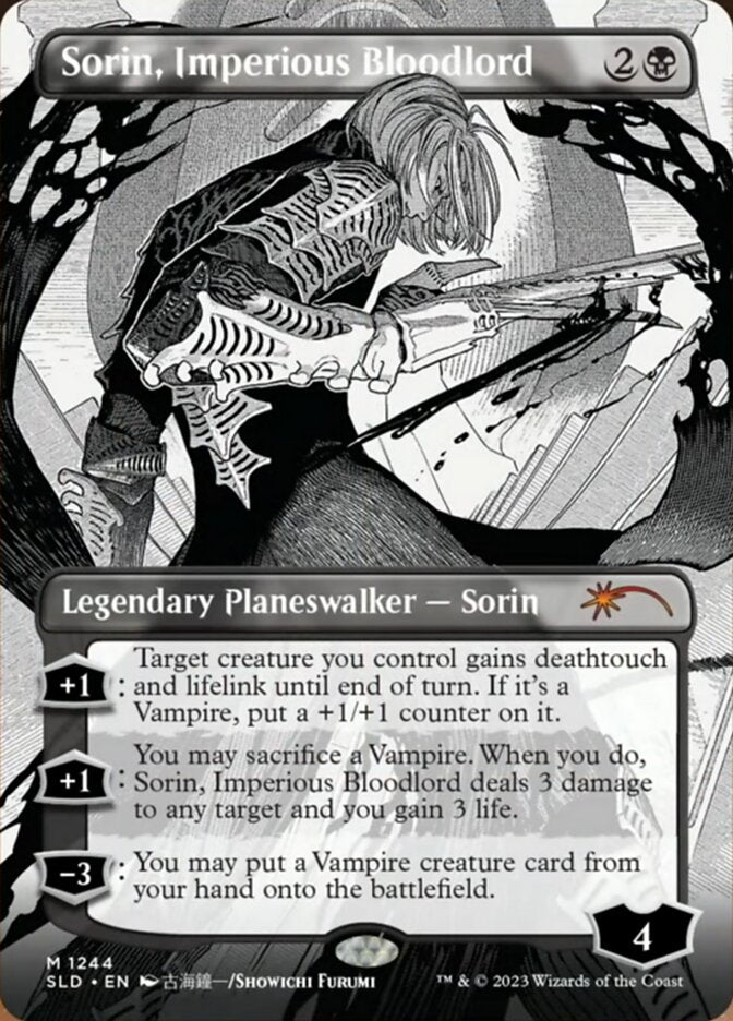 Sorin, Imperious Bloodlord (Borderless) [Secret Lair Drop Series] | Webway Games