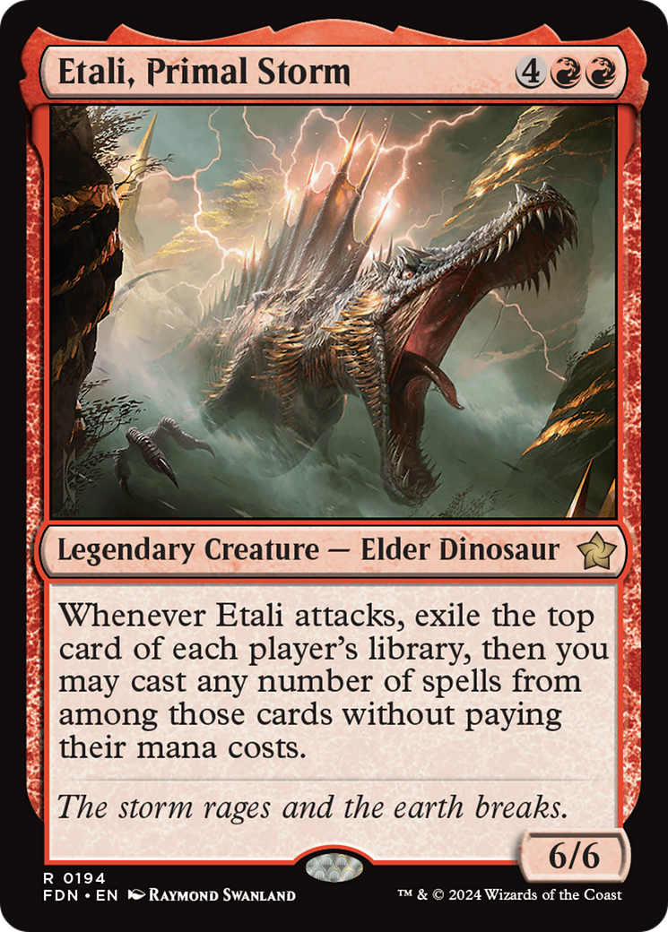 Etali, Primal Storm [Foundations] | Webway Games