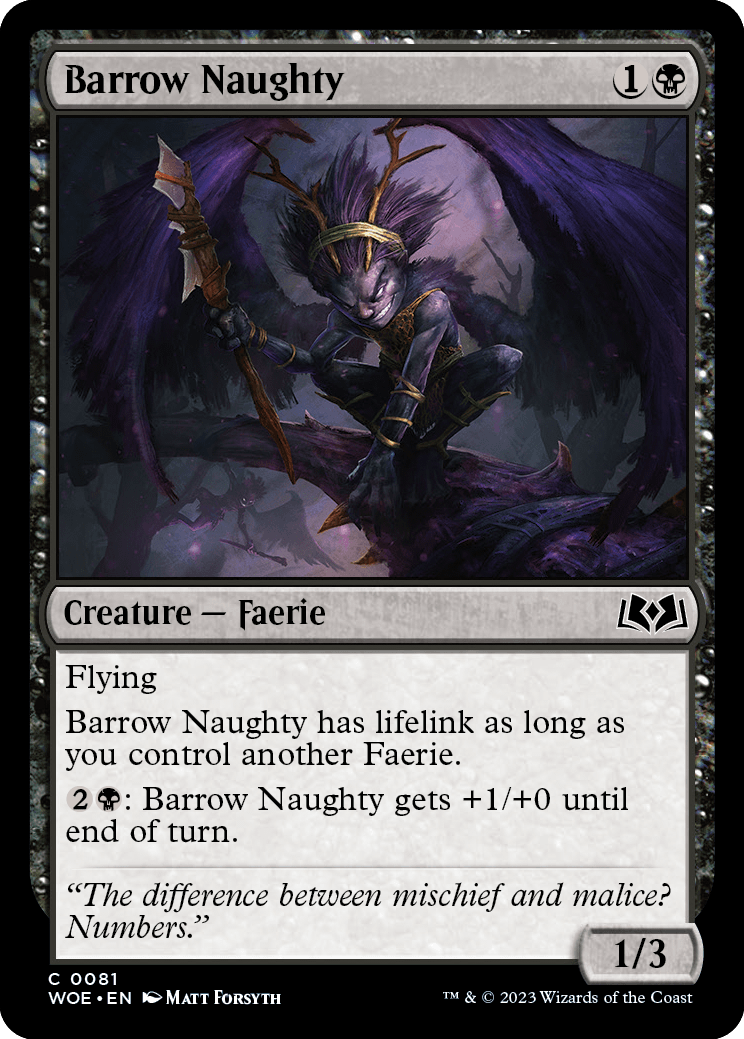 Barrow Naughty [Wilds of Eldraine] | Webway Games