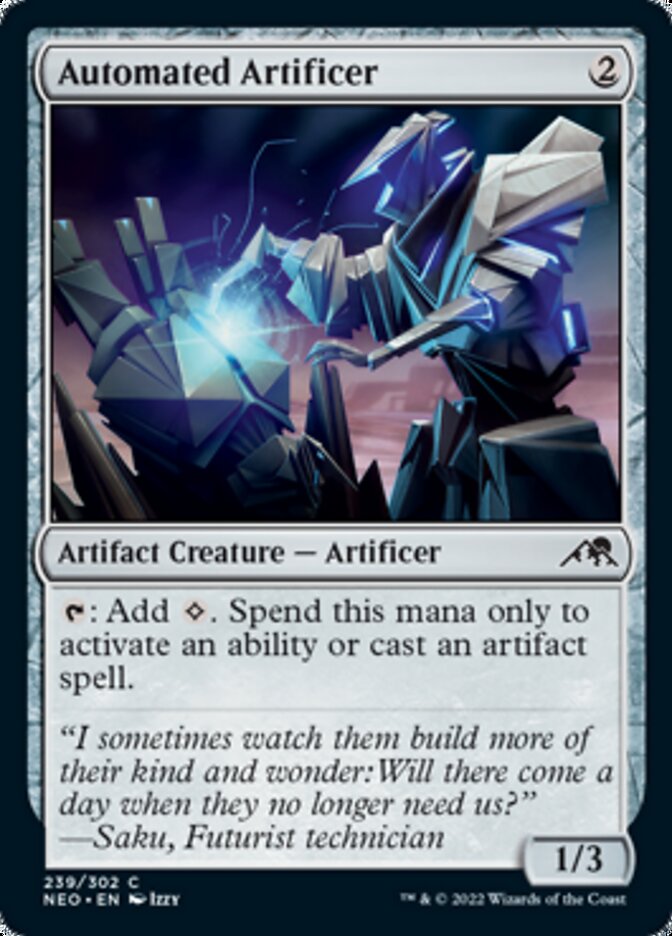 Automated Artificer [Kamigawa: Neon Dynasty] | Webway Games