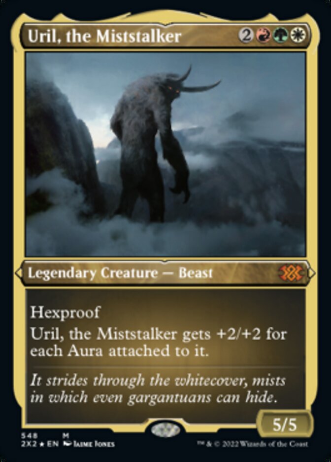 Uril, the Miststalker (Foil Etched) [Double Masters 2022] | Webway Games