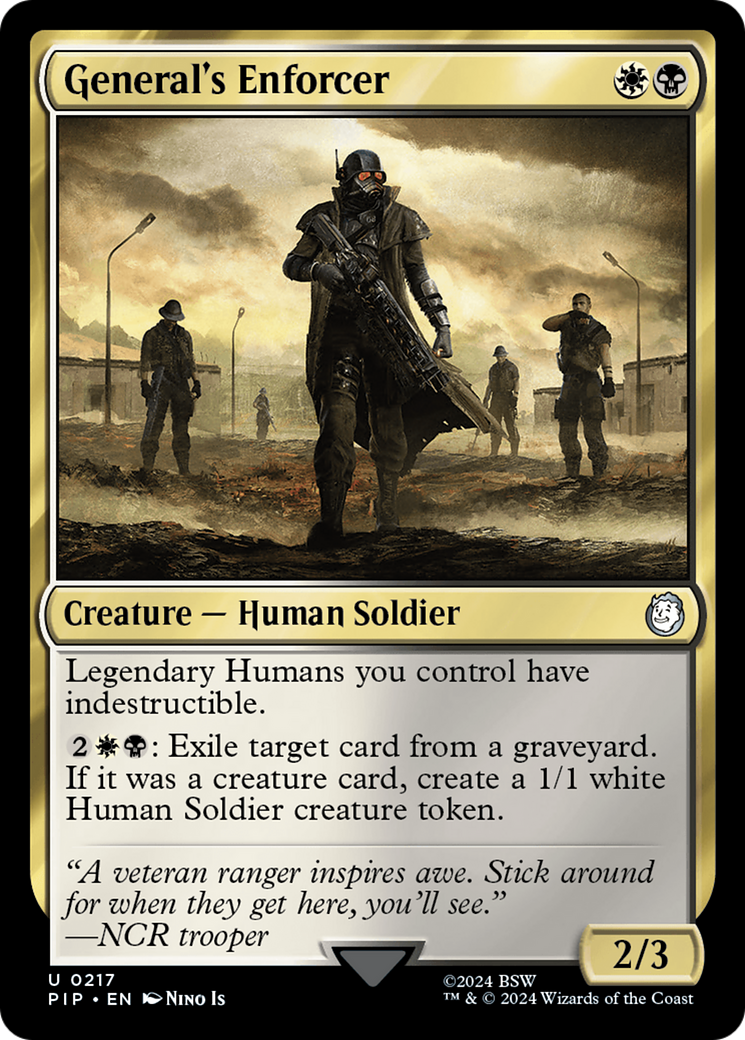 General's Enforcer [Fallout] | Webway Games