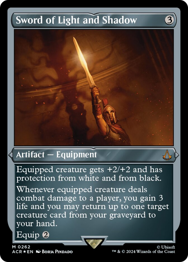 Sword of Light and Shadow (Foil Etched) [Assassin's Creed] | Webway Games