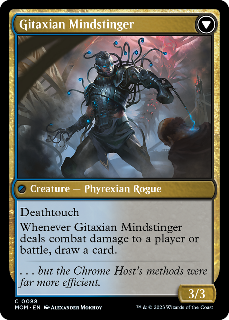 Aetherblade Agent // Gitaxian Mindstinger [March of the Machine] | Webway Games