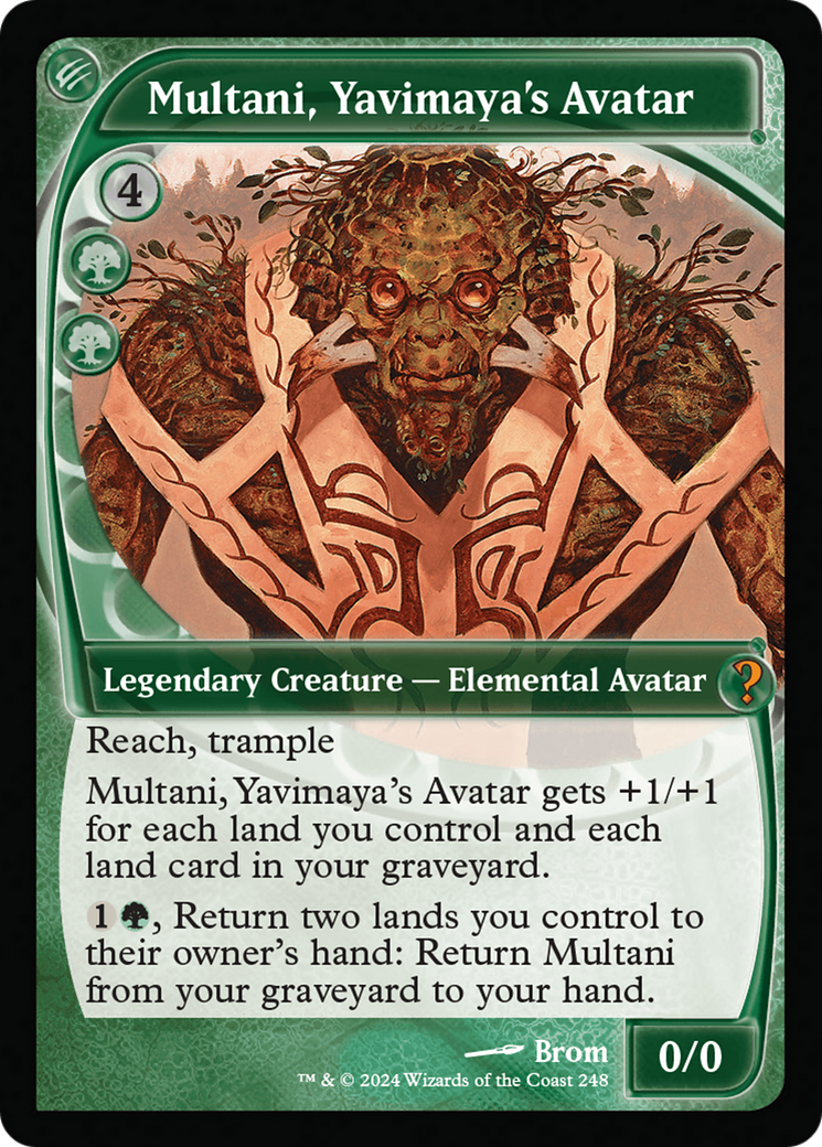 Multani, Yavimaya's Avatar (Future Sight) [Mystery Booster 2] | Webway Games