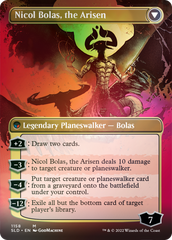 Nicol Bolas, the Ravager // Nicol Bolas, the Arisen (Borderless) [Secret Lair: From Cute to Brute] | Webway Games