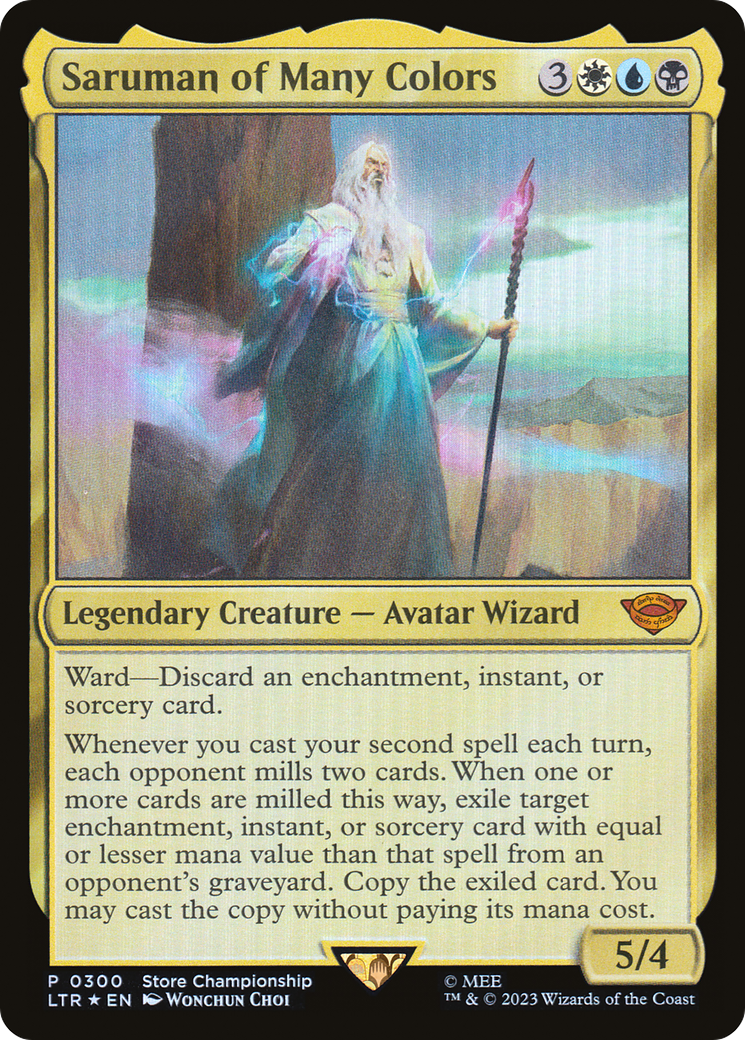 Saruman of Many Colors (Winner) [Store Championships 2023] | Webway Games