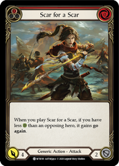 Scar for a Scar (Red) [U-WTR191] (Welcome to Rathe Unlimited)  Unlimited Normal | Webway Games