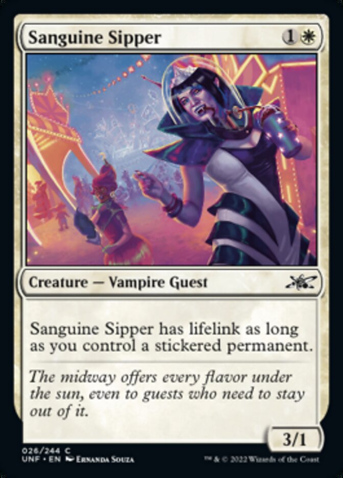 Sanguine Sipper [Unfinity] | Webway Games