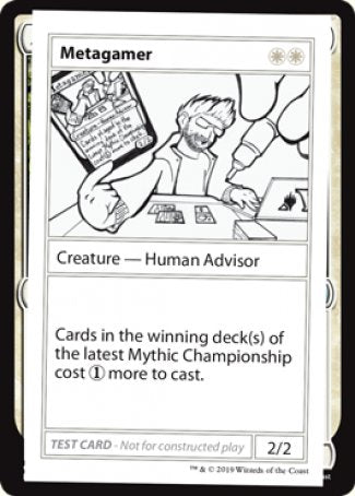 Metagamer (2021 Edition) [Mystery Booster Playtest Cards] | Webway Games