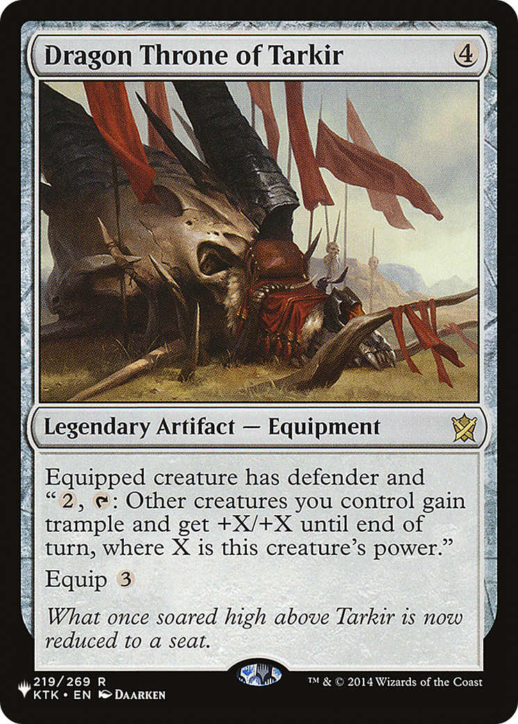 Dragon Throne of Tarkir [The List] | Webway Games