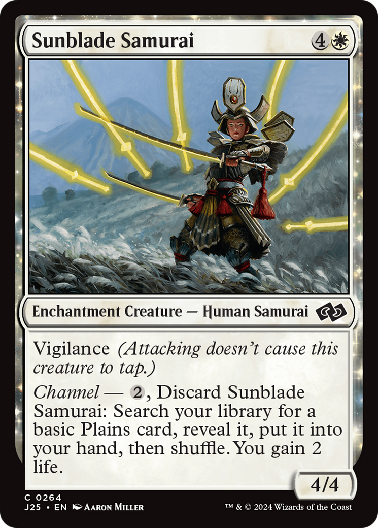 Sunblade Samurai [Foundations Jumpstart] | Webway Games