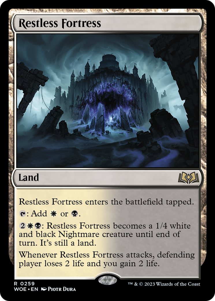 Restless Fortress [Wilds of Eldraine] | Webway Games